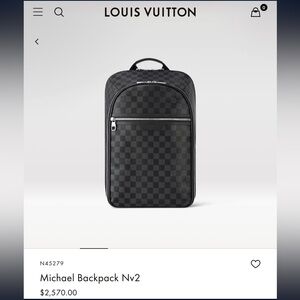 COPY - Louis Vuitton BookBag For Sale !!